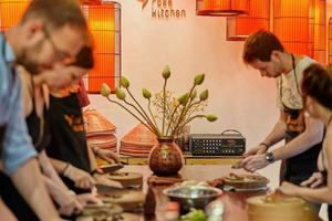 Hanoï : Rose Kitchen : pho/bun cha/nem + café à l'œuf ou au sel